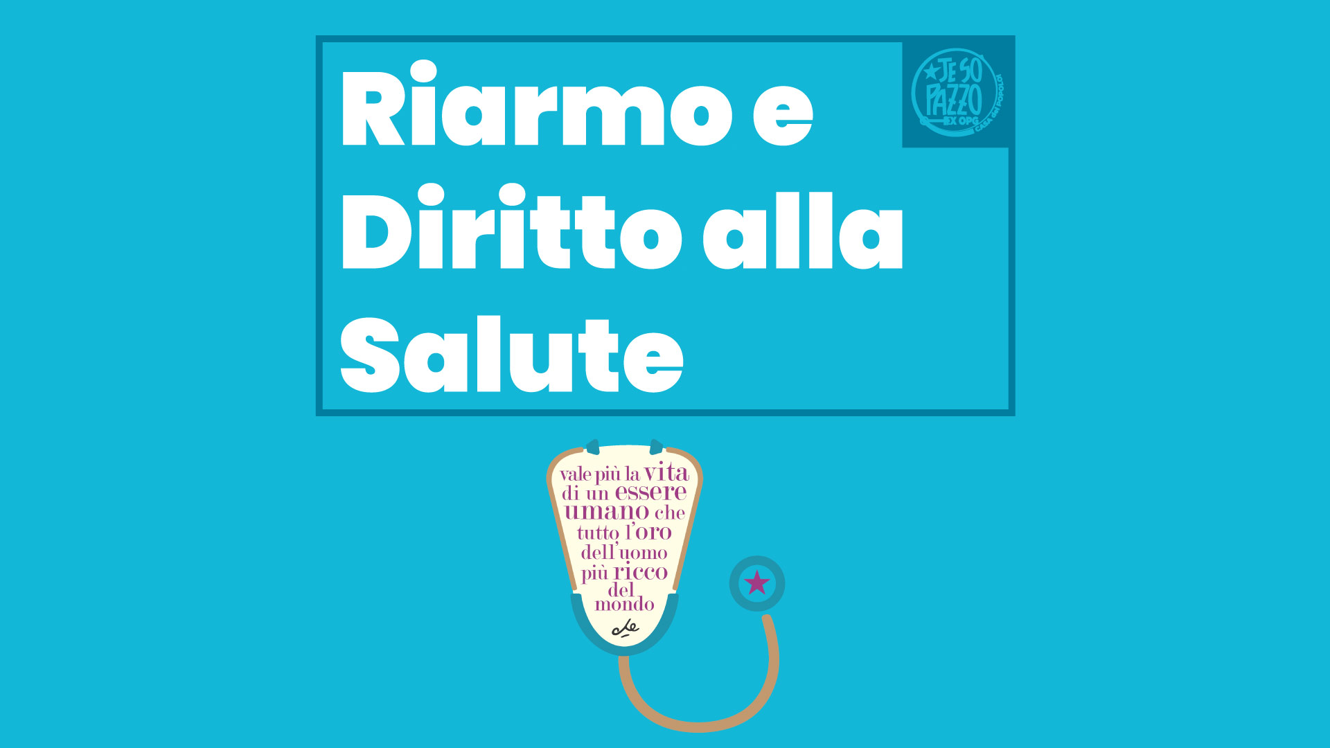 Riarmo e Diritto alla Salute | Prospettiva dell’Ambulatorio Popolare
