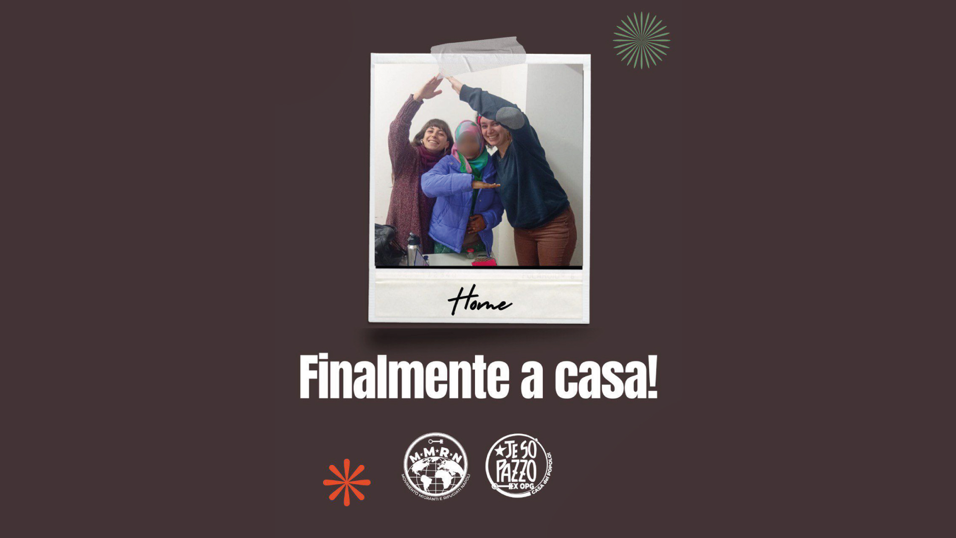 S. e G. sono finalmente entrati a casa | Casa per tuttɜ, subito!