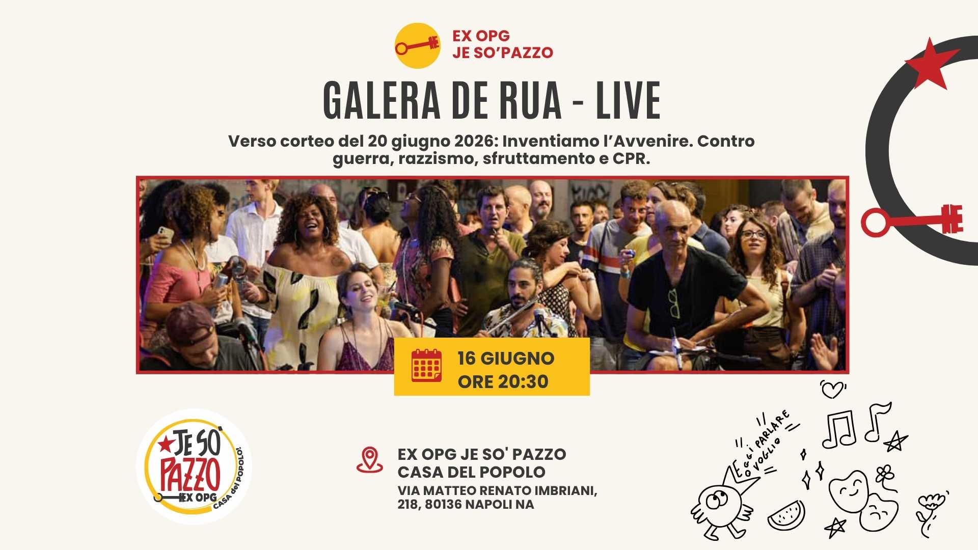 Galera de Rua live
